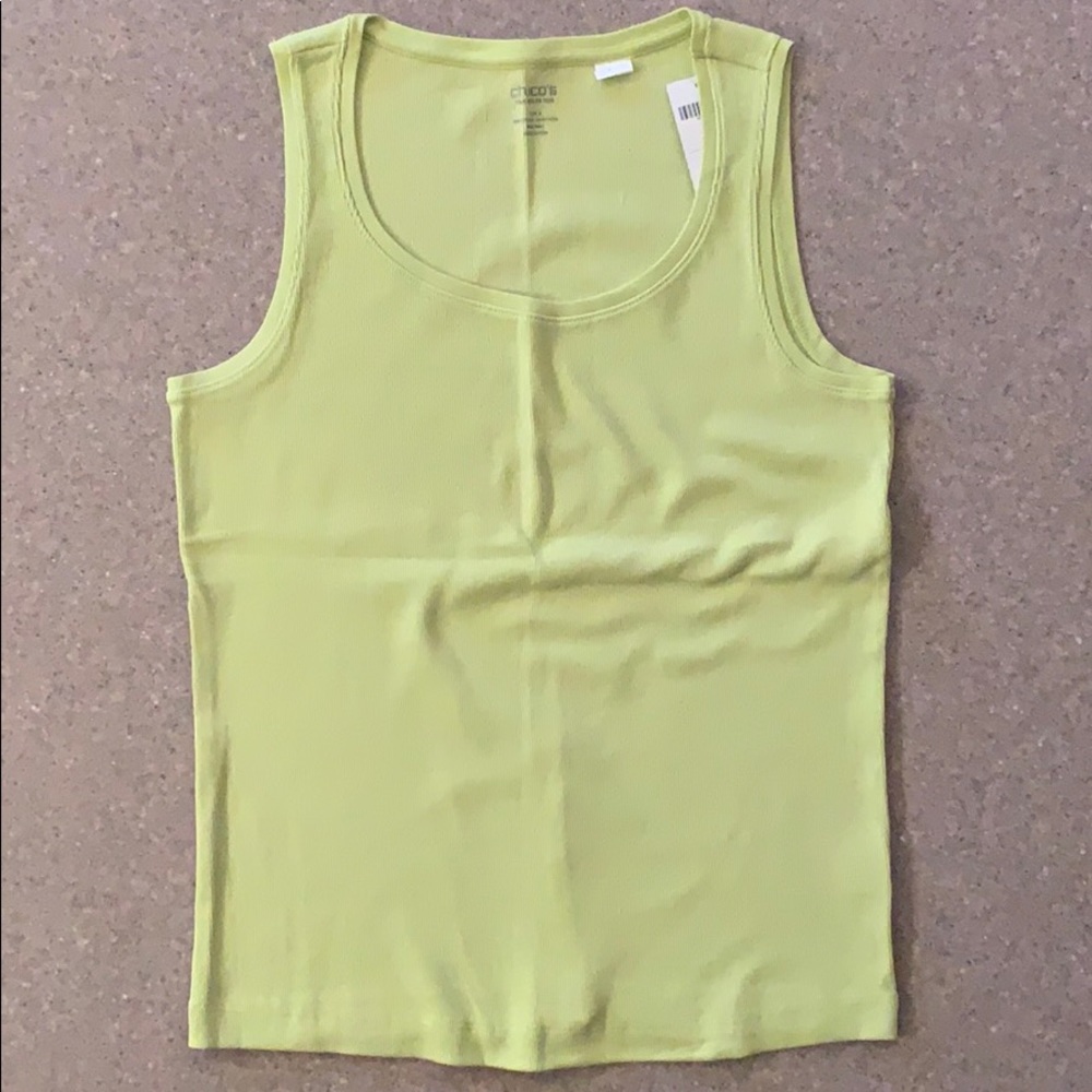 Chico’s Tivona Soft Lime Tank